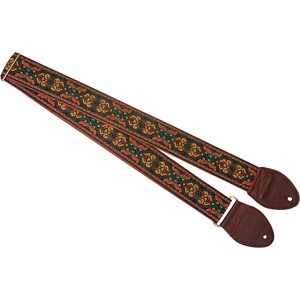 Correa de guitarra Souldier Braveheart marrón 2 pulgadas Foto 2 de 3