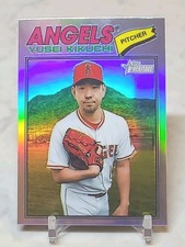 2026 Topps Heritage- Yusei Kikuchi REFRACTOR (SP) #167 ANGELS