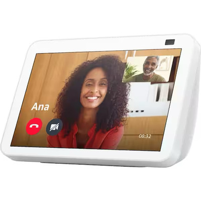 Amazon Echo Show 8 White Alexa Smart Display Wi-Fi Bluetooth Camera 2nd Gen