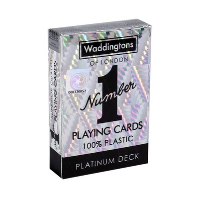 Number 1 Spielkarten Platin Edition Waddingtons Kartenspiel  Poker Karten Spiel