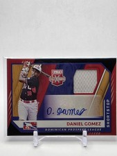2021 Panini Elite Extra Prospect League Material Signatures Gomez #DPLMS-DG