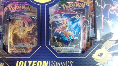 Pokemon TCG Jolteon VMAX Premium Collection Box - Factory Sealed