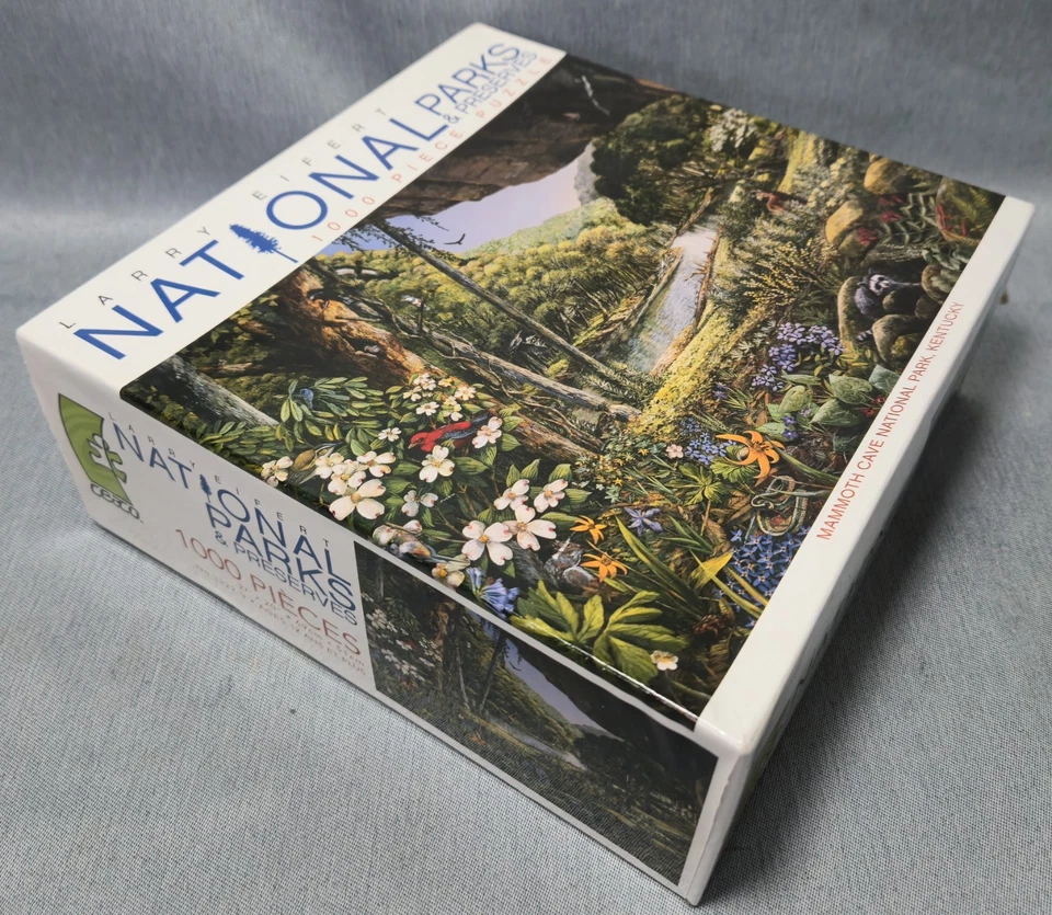 Larry Eifert National Parks & Preserves 1000pc Puzzle Mammoth Cave, KY 27"x20" - Image 4 of 4