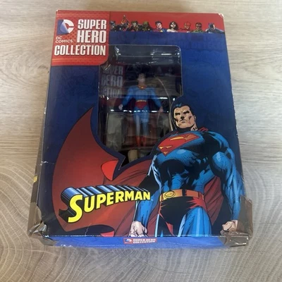 Figurine Eaglemoss 2015 Super Hero Collection Dc Comics Superman En Boîte - Photo 1/4