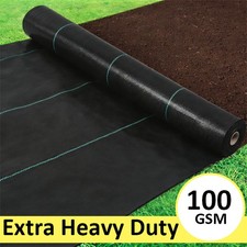 10/25/50M Long Heavy Duty Weed Control Fabric Membrane Suppressing Ground Cover