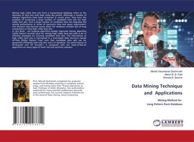 Monali Vasantarao Deshmukh (u. a.) | Data Mining Technique and Applications