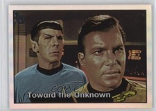 2013 Topps 75th Anniversary Rainbow Foil Leonard Nimoy William Shatner #65 3a1