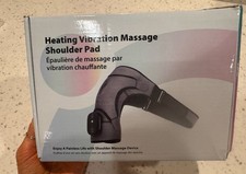 Electric Heated Shoulder Massager With Vibration Massage Brace Joint Pain Relief