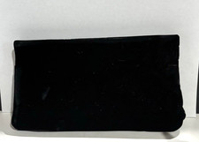 Vintage 1950s Bobbie Jerome Black Velvet Clutch Purse Evening Bag W Accessories Vintage 1950s Bobbie Jerome Black Velvet Clutch Purse Evening Bag W Accessories