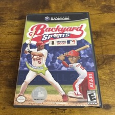 Backyard Sports: Baseball 2007 (Nintendo GameCube, 2007) With Manual