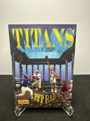1994 Signature Rookies  TetRad Titans  Header Card ! RARE !! 1 of 5000