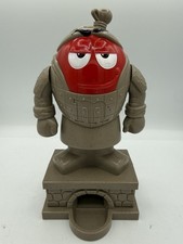 raro 2014 Cina M&M's m&m's caramelle ROSSO TERRACOTTA GUERRIERO DISPENSER usato