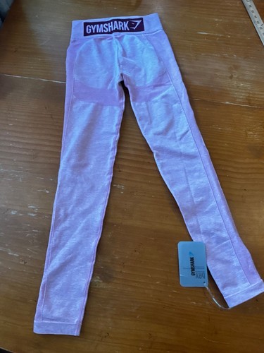 Gymshark High Waisted Flex Leggings Womens Small Pastel Grape Deep Magenta NWT