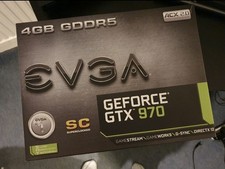 EVGA GTX 970 4GB SuperClocked GAMING ACX 2.0 GPU | Boxed & New