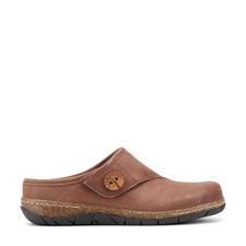 Earth Ezra Slip-On Cushioned Arch Support Womens Mules Dark Brown - 6.5 Medium