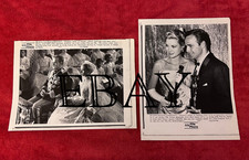 PRINCESS GRACE KELLY two wire photos Marlon Brando Oscars Prince Rainier