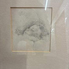 Kate Elizabeth Olver.Pencil Drawing. Original Frame. Beautiful. Frame 36cms X 30