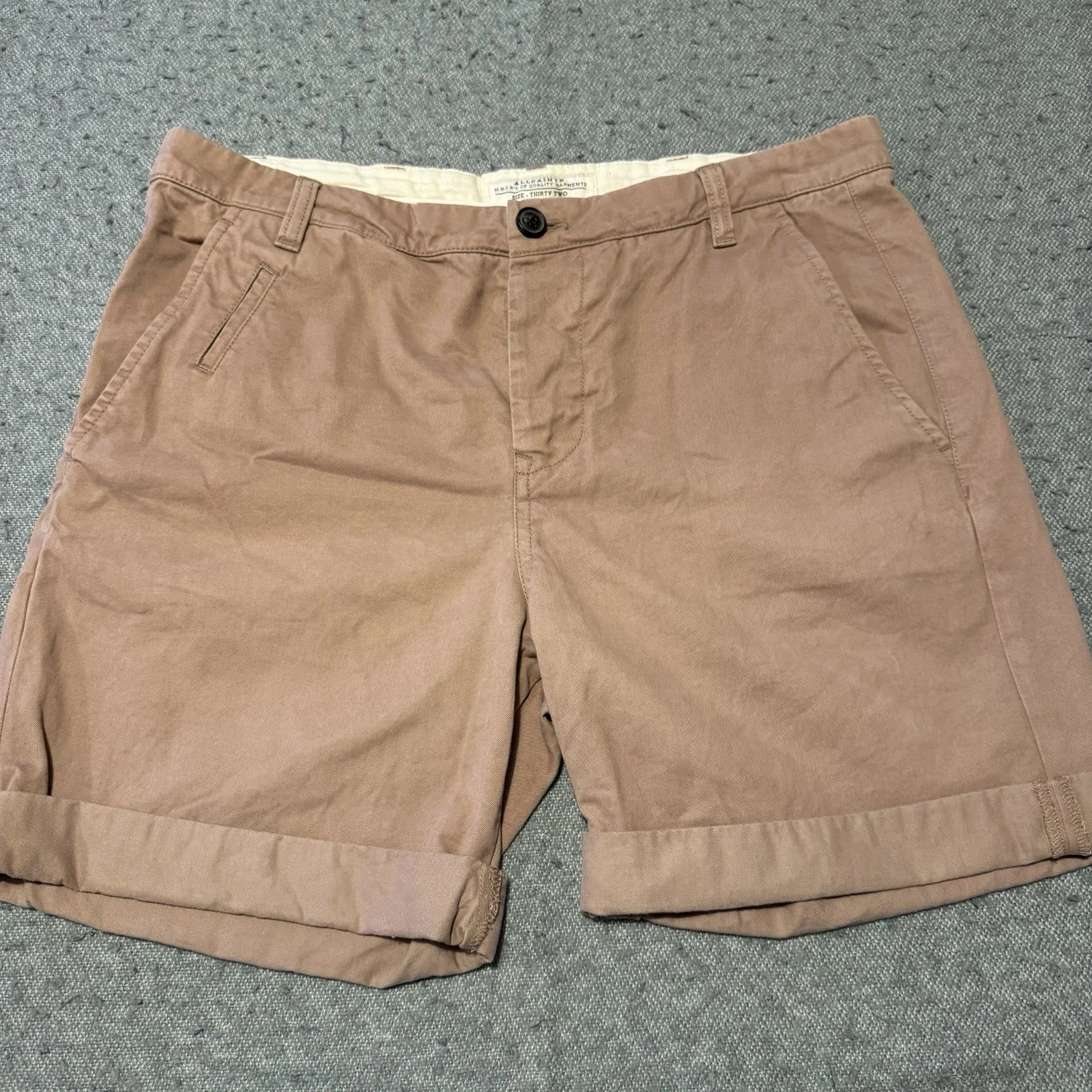 AllSaints Spitalfields Men’s Chino Shorts Size 32 Brown Tan Casual Cotton
Opens in a new window or t
