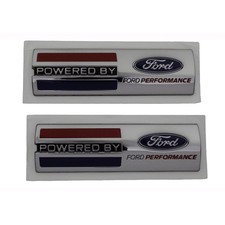 Ford Racing Powered By Ford Performance Stick-on Fender Emblem Pair