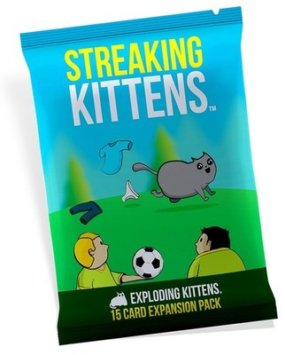 (Self-Published) Exploding Kittens  Expansion Streaking Kittens (English) Ek