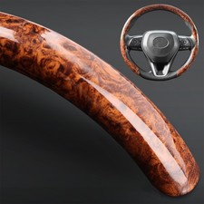 For Bmw Car Steering Wheel Cover Premium Wood Grain Anti-slip Accessories For Bmw Car Steering Wheel Cover Premium Wood Grain Anti-slip Accessories