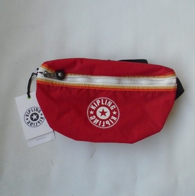 Kipling Hüfttasche Bauchtasche Fresh Lite Rot NEU Neu mit Etikett Gratis UK P+P