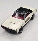 Corgi Whizz Wheels Mercury Cougar XR7 Sheriff Diecast Car White & Black Vintage