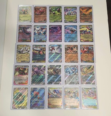 Pokemon Mixed EX and EX Promo Lot of 25 Cards