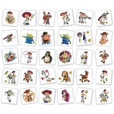 60 Sheets Cute Toy Story Temporary Tattoos, 30 Designs 2 of Each, Cartoon Cha...