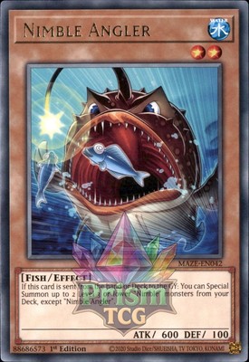 1. Auflage Flinker Angler Rare MAZE-DE042 Yugioh