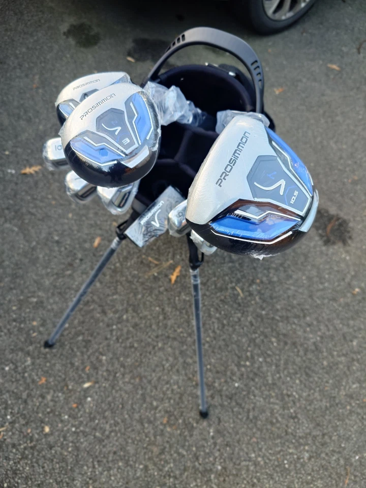 Prosimmon Golf V7 Mens Golf Clubs Set + Bag, RH R Flex -1" - Image 3 of 4
