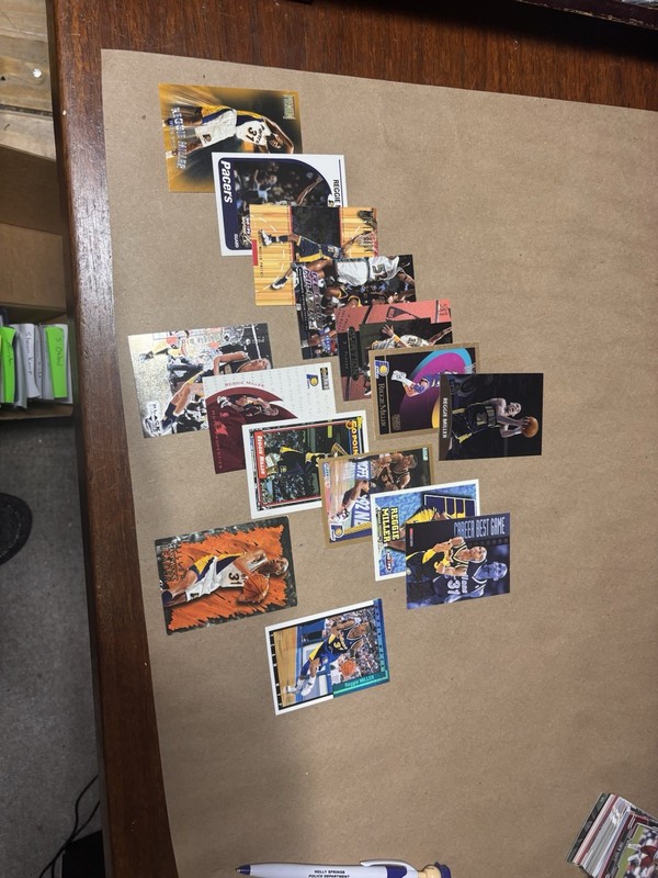 Reggie Miller 15 Card Lot