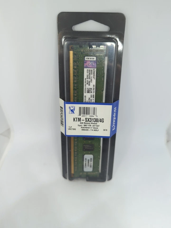 Kingston 4GB DDR3 1333MHz CL9 RAM Registered RDIMM - Image 3 of 4