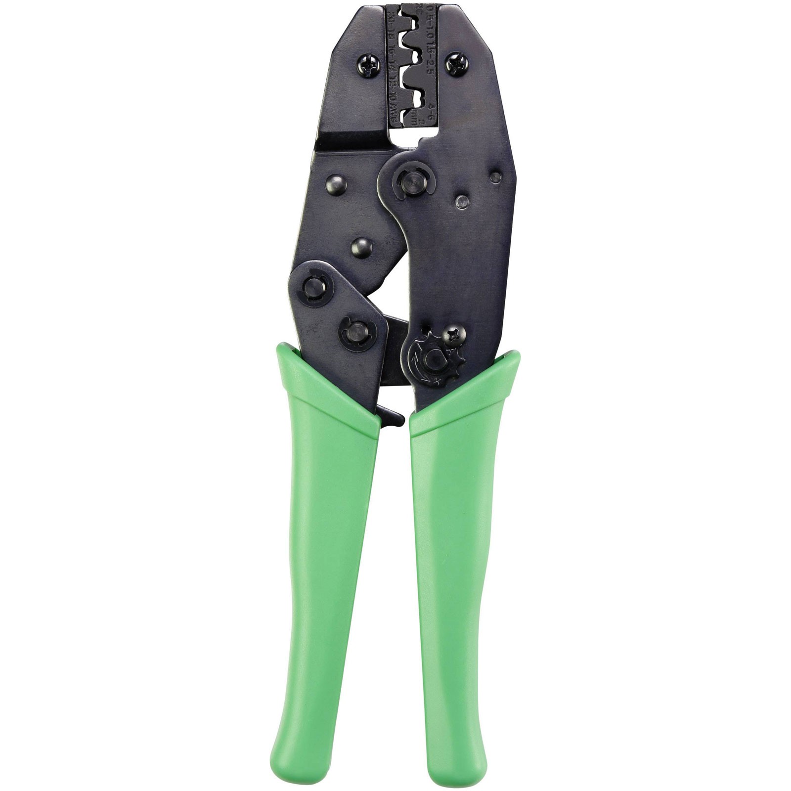 Toolcraft Crimper Non-Insulated Connectors 0.5-6 mm² Reliable