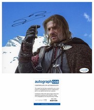 Sean Bean “Lord Of The Rings” AUTOGRAPH Signed ‘Boromir’ 10x8 Photo ACOA