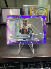 2025 Topps Chrome WWE - Cedric Alexander #143 Purple Refractor NXT
