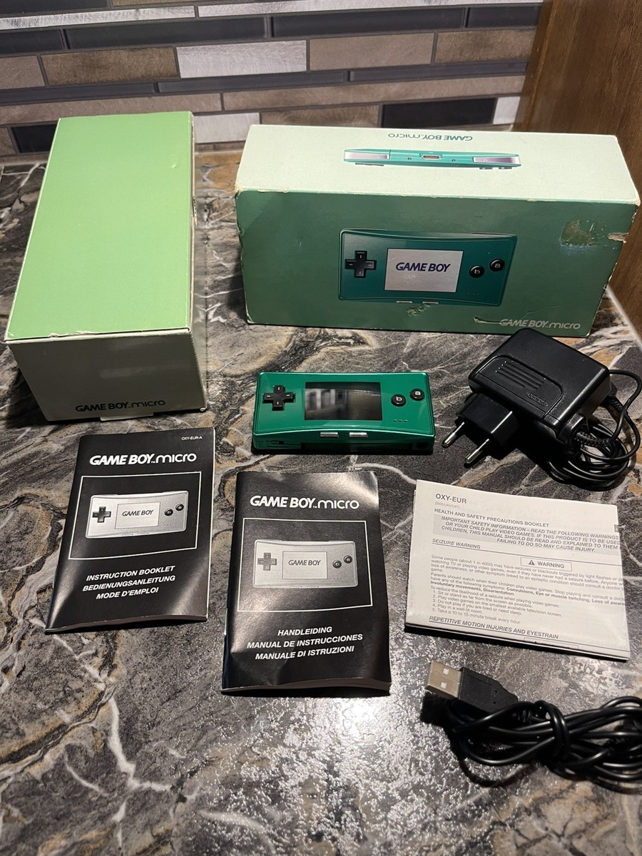 Nintendo Gameboy Micro - Green - Boxed FREE SHIPPING | eBay