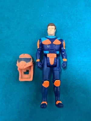 Vintage Kenner M.A.S.K. Mask Figur Raven Calhoun Burns 1986!