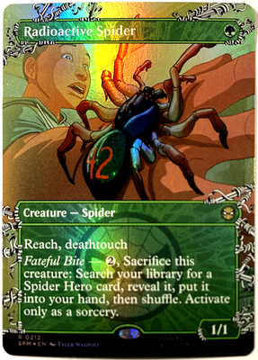 MTG Radioactive Spider (Borderless Foil) Marvel's Spider-Man 212 NM | eBay MTG Radioactive Spider (Borderless Foil) Marvel's Spider-Man 212 NM | eBay