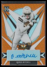 2021 Leaf Valiant Osirus Mitchell Rookie Auto Orange /50