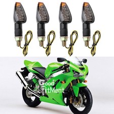 Für Kawasaki Ninja ZX 6R 10R 600 636 1000 Motorrad LED Blinker Licht E-GeprüFt