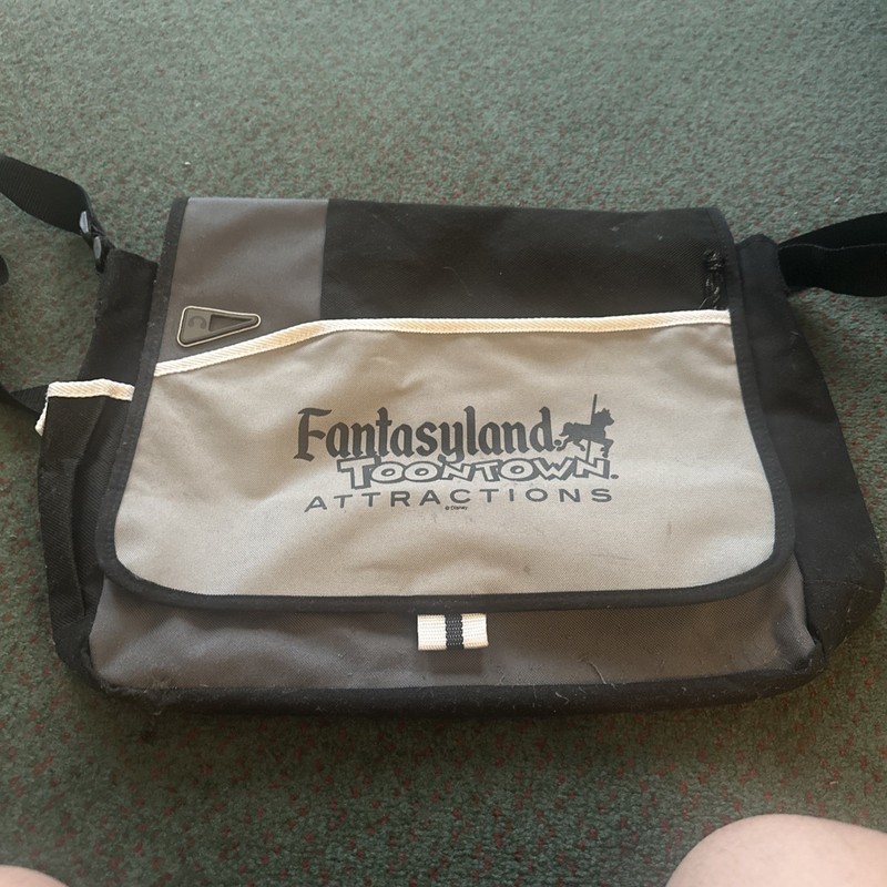 Fantasyland Toontown Attractions Shoulder Bag