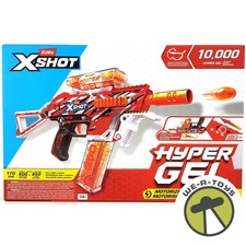 XSHOT Hyper Gel Motorized Trace Blaster10,000 Hyper Gel Pellets by ZURU