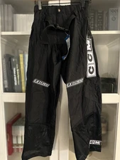 CCM Inline Roller Hockey Pants Black Size Junior Size Small  Waist 24-26