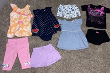 Lot Of Girls Size 24 Months/ 2T Mixed Brands Excellent Preowned