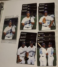 4 Set Lot Ken Griffey Jr. Sr. 1991 Mother's Cookies 4 Cards/Set 16 Cards Total