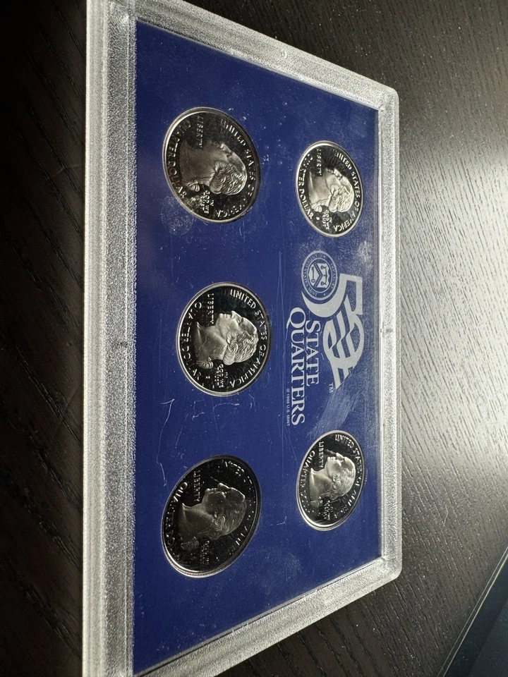 2004-S 50 State Quarters Proof Set w/ Box – United States Mint San Francisco - Image 2 of 4