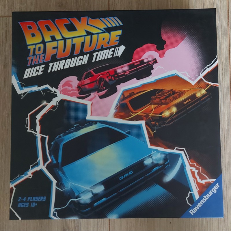 Back to the Future Board Game Dice Through Time by Ravensburger New & Sealed