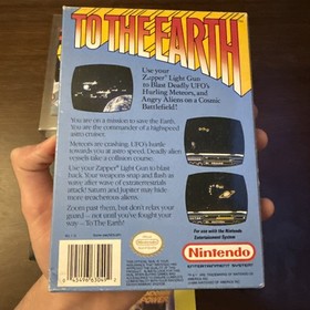 To the Earth (Nintendo NES) Completo - Probado - Aut&eacute;ntico