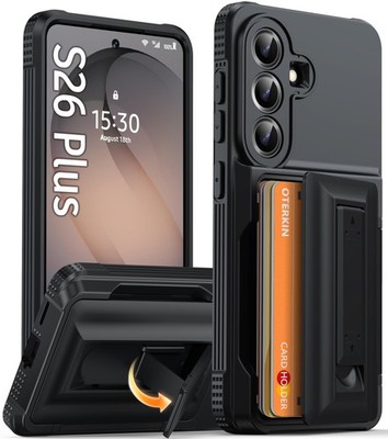 for Samsung Galaxy S26 Plus Wallet Case 4-5 Card Holder Kickstand RFID Blocking